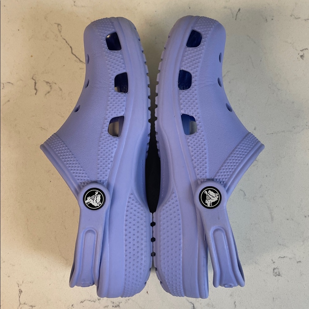 Crocs Kids' Classic Clog 206991 Purple Size 2 Junior - Picture 8 of 17
